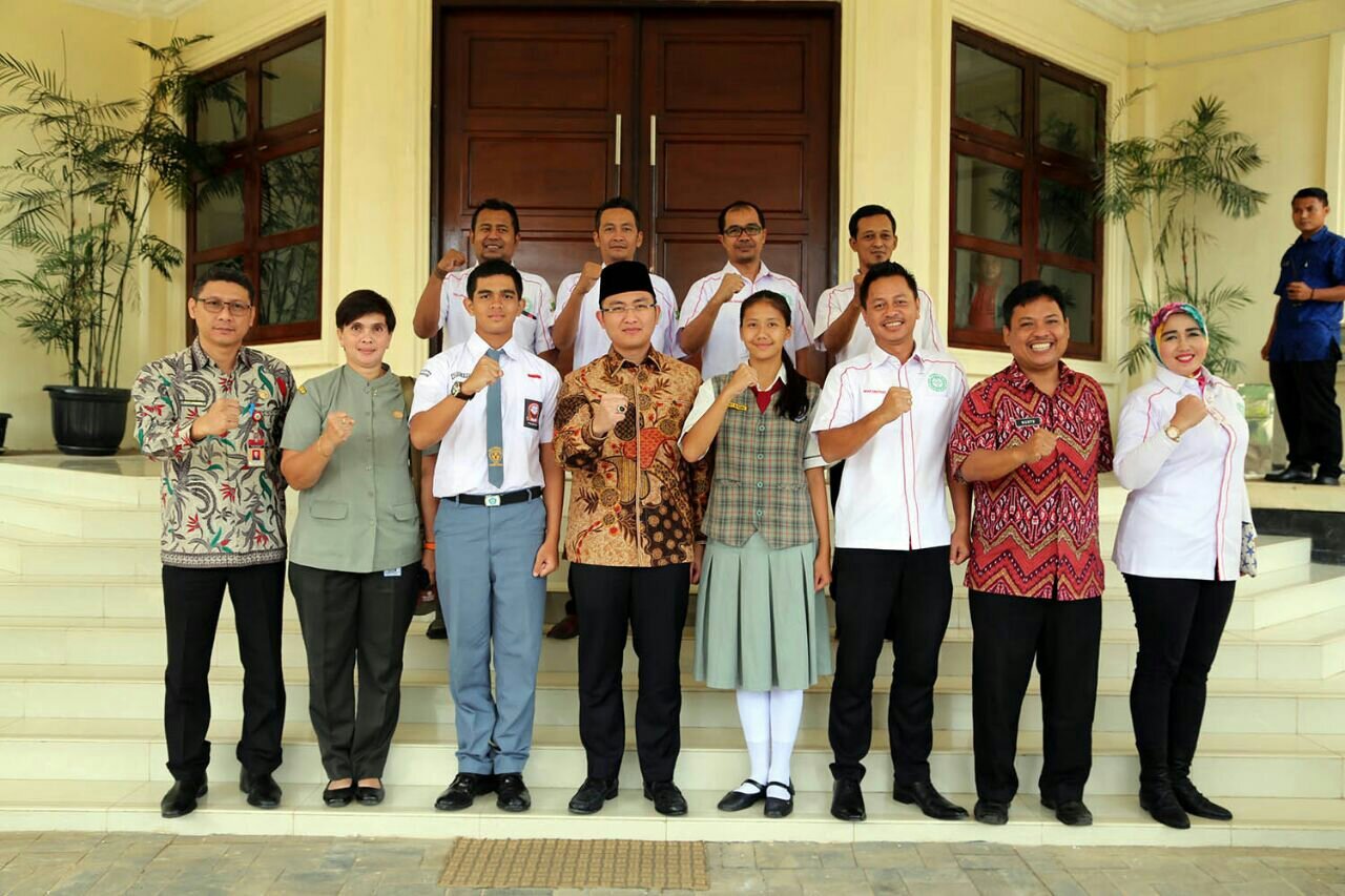 Pelajar Banten Langganan jadi Pengibar Pusaka