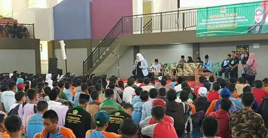 Roadshow, Anggota DPR RI Sosialisasikan Empat Pilar ke Pelajar Sukabumi
