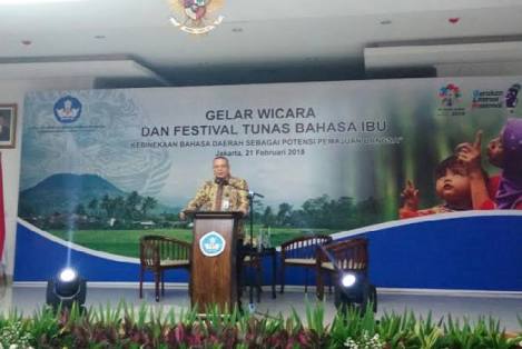 Hari Bahasa Internasional 2018, Badan Bahasa  : 11 Bahasa Daerah Punah, 19 Terancam, dan 2 Kritis.