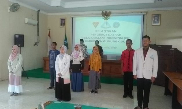 PD PII Gunungkidul Dilantik, Siap Menggarap Pelajar